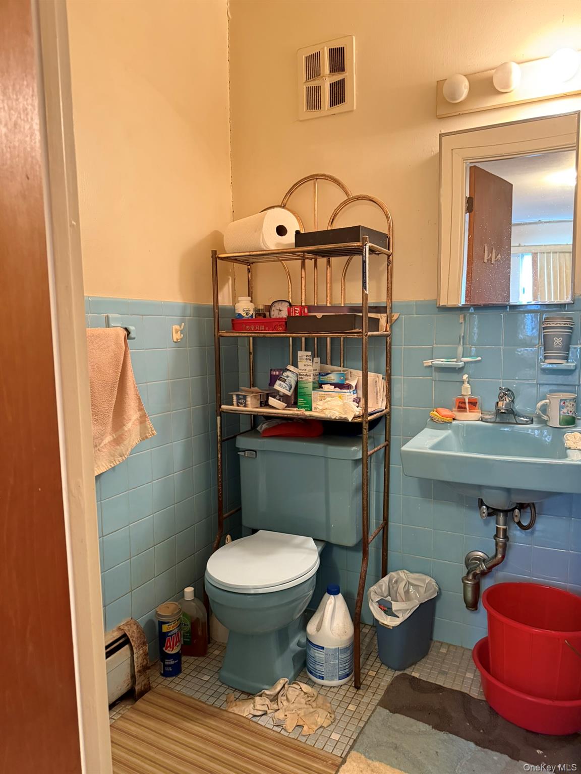 41-38 74th Street Queens, NY 11373 - Photo 11 of 17 a bathroom with a toilet and a sink