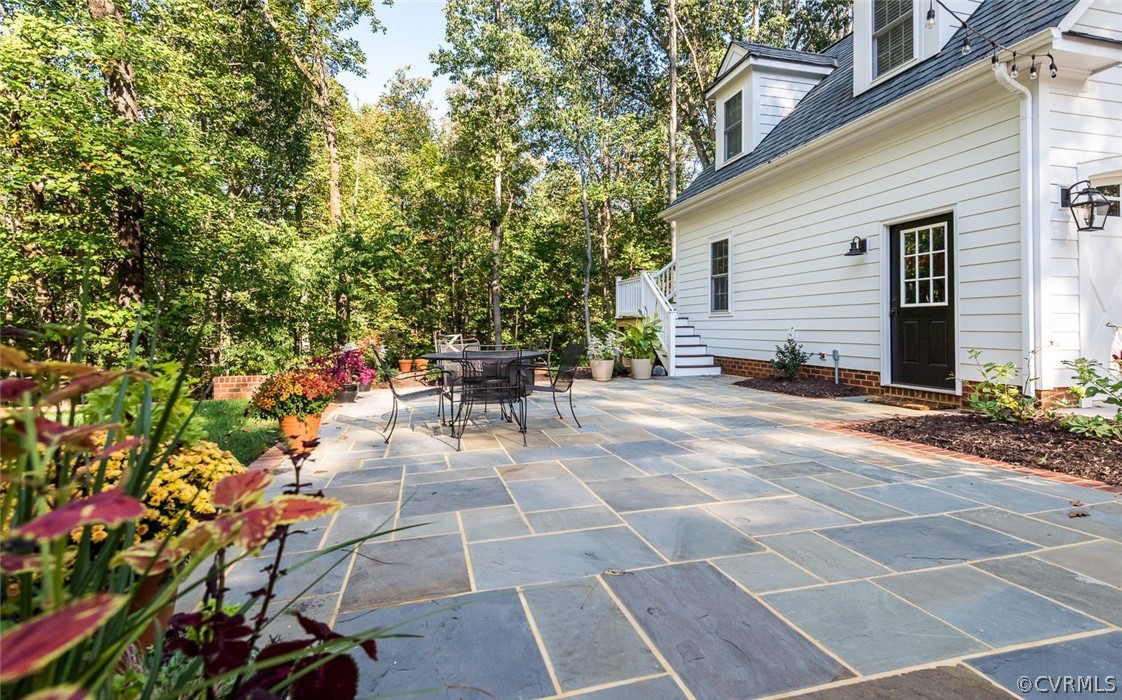 2921 Queenswood Road Midlothian, VA 23113 - Photo 39 of 41 a backyard of a house with outdoor seating