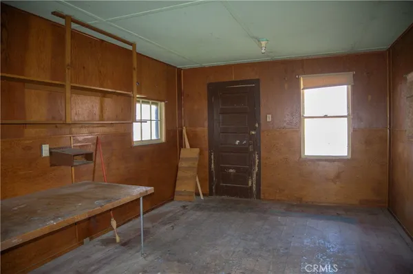 a backyard of a house