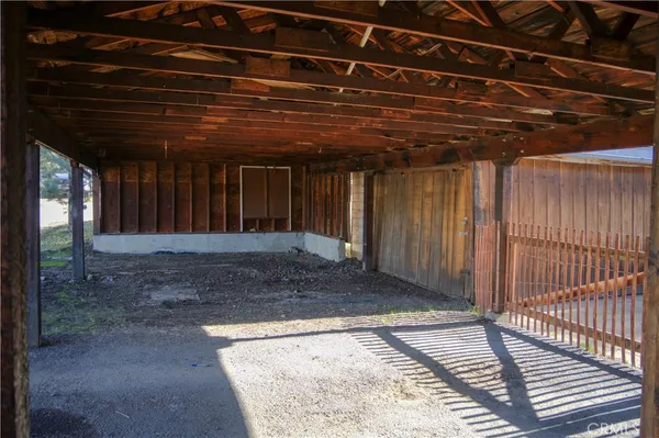 a view of an entrance