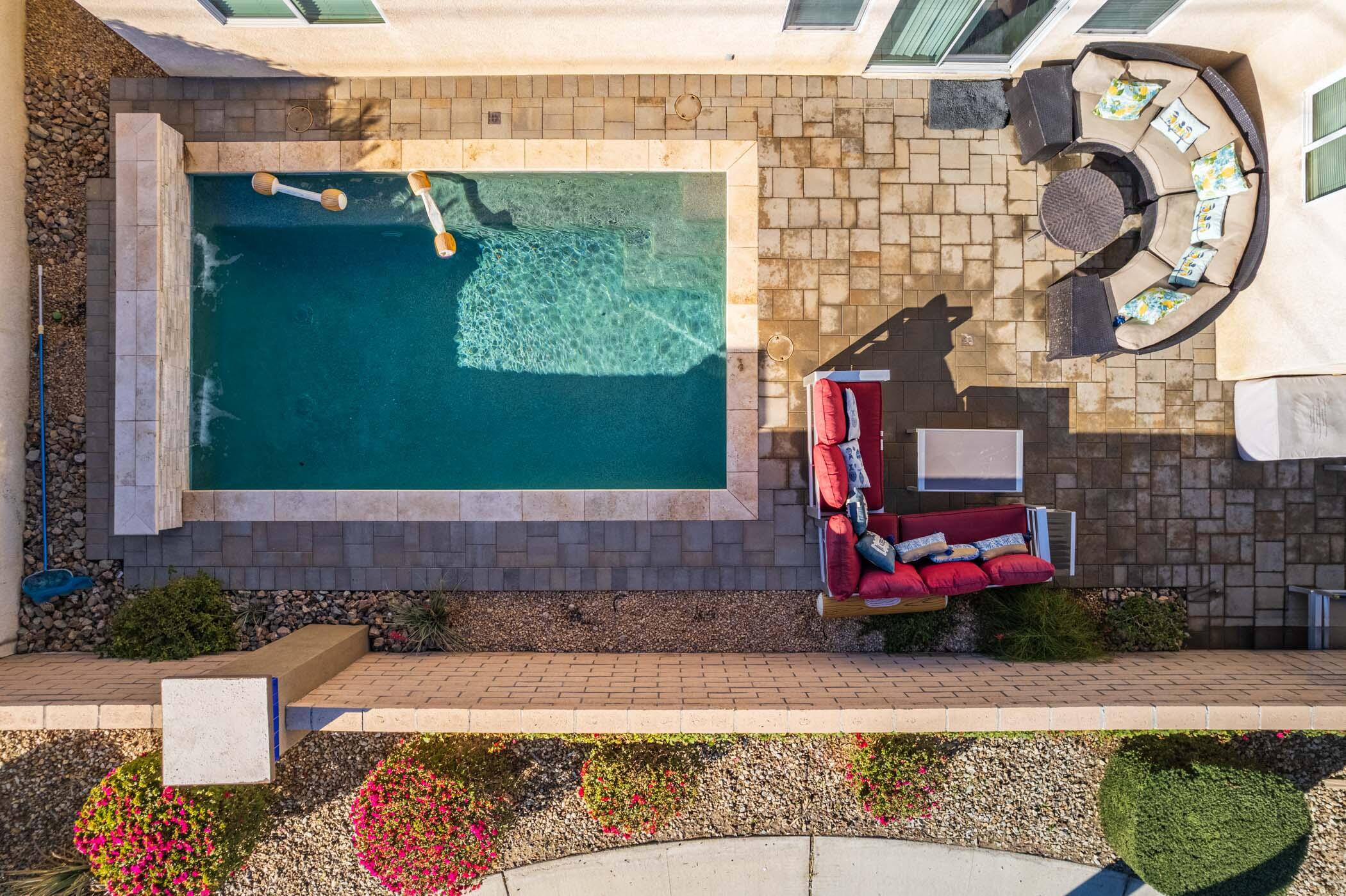 49534 Lewis Road Indio, CA 92201 - Photo 37 of 44 a front view of a house with a yard