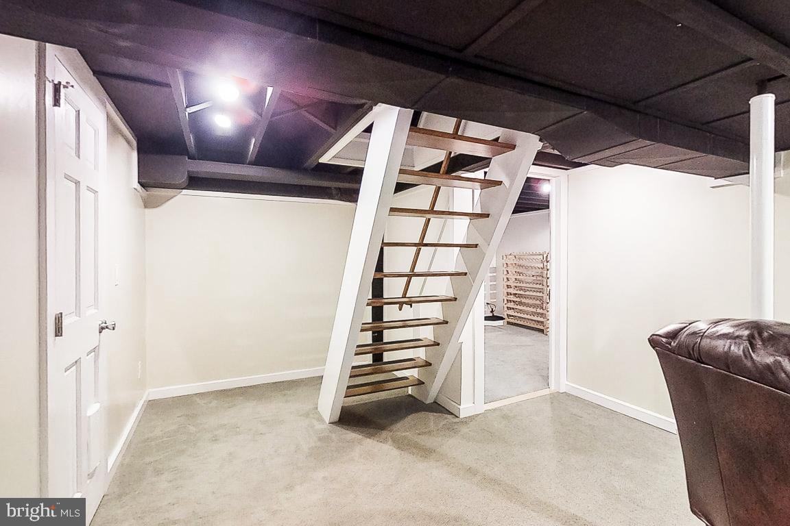 1026 Turkey Point Road Edgewater, MD 21037 - Photo 20 of 37 Basement Ladder Stairs