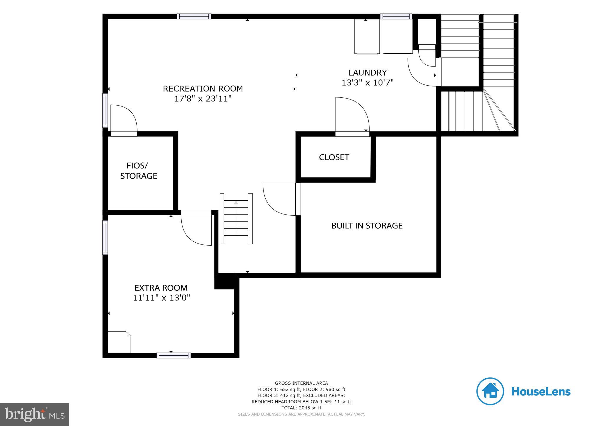 1026 Turkey Point Road Edgewater, MD 21037 - Photo 34 of 37 Basement Floor Plan