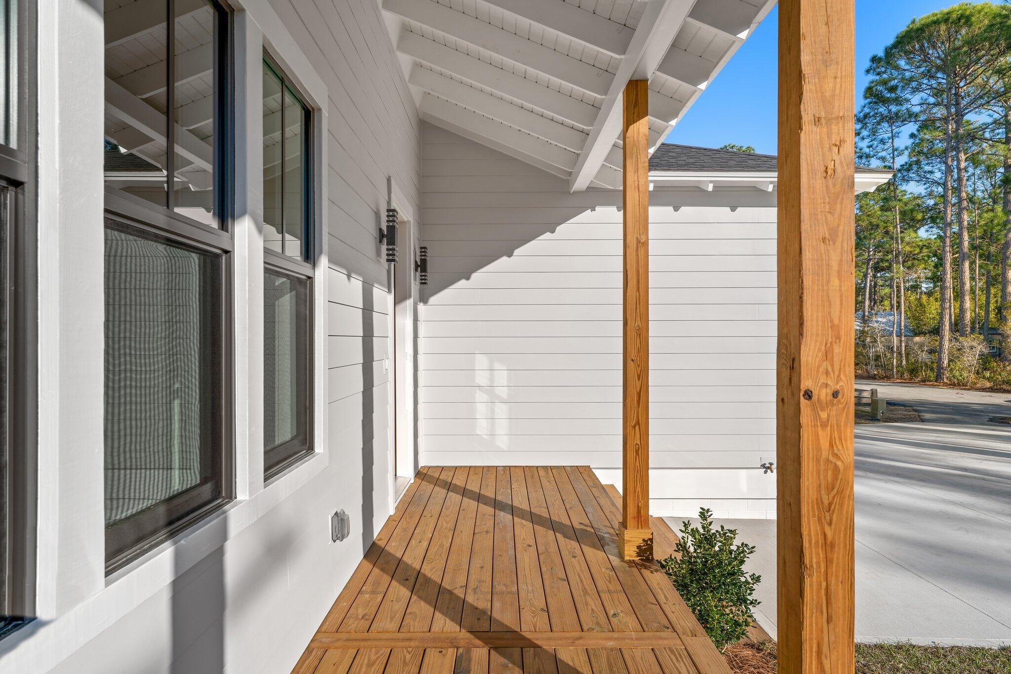 50 Cord Road Santa Rosa Beach, FL 32459 - Photo 52 of 73 a view of balcony with a potted plant and a window