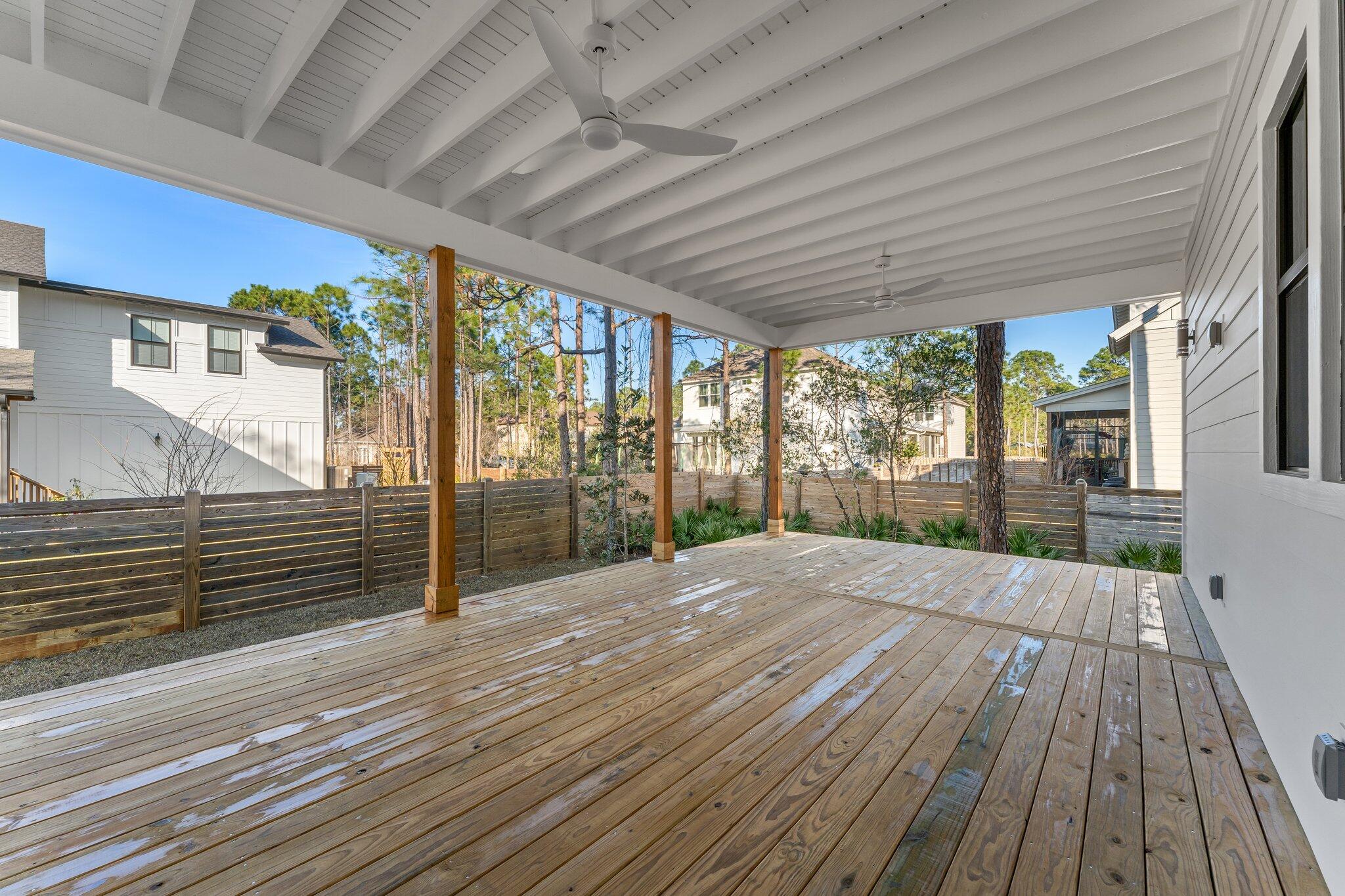 50 Cord Road Santa Rosa Beach, FL 32459 - Photo 53 of 73 a view of porch with wooden floor