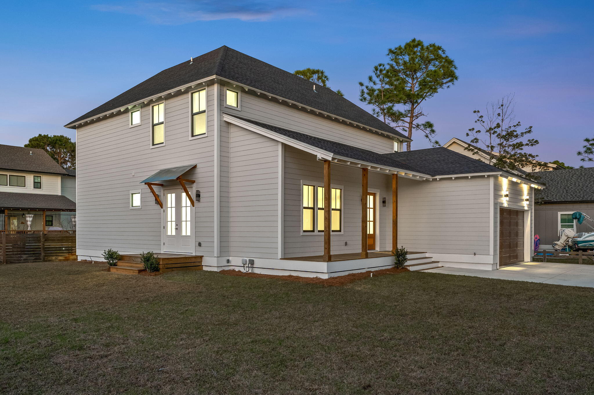 50 Cord Road Santa Rosa Beach, FL 32459 - Photo 69 of 73 a front view of a house with a yard