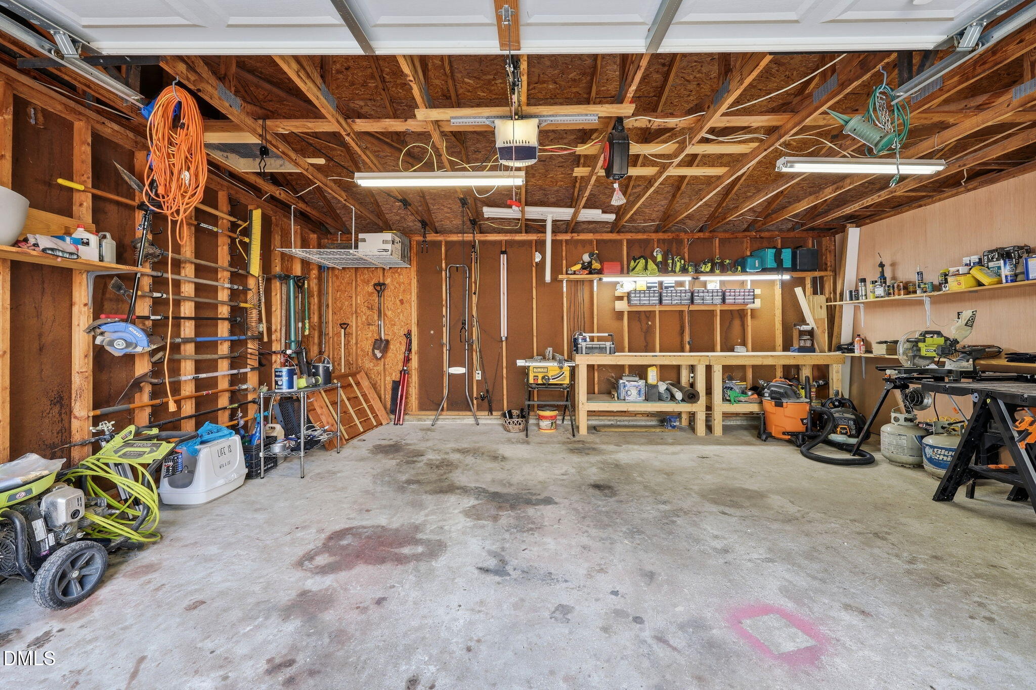5501 Lacy Road Durham, NC 27713 - Photo 39 of 68 Garage workshop area