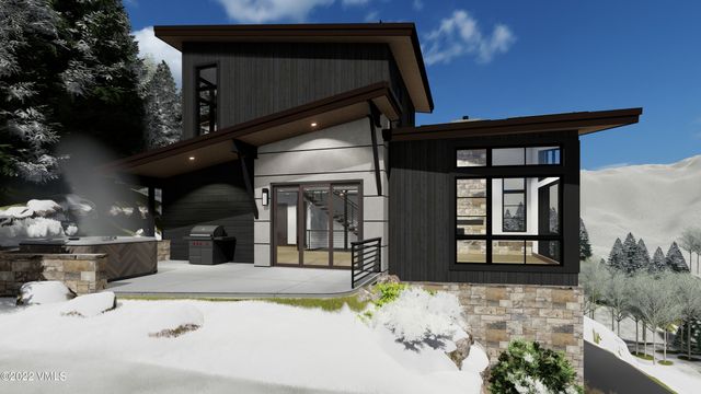 a view of a entryway door front of house