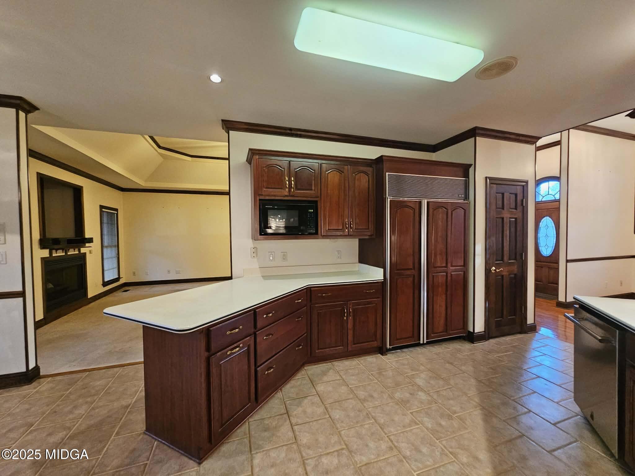 103 Oakview Circle Gray, GA 31032 - Photo 12 of 61 a large kitchen with stainless steel appliances granite countertop a refrigerator and a sink
