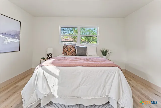 a close up of a mirror