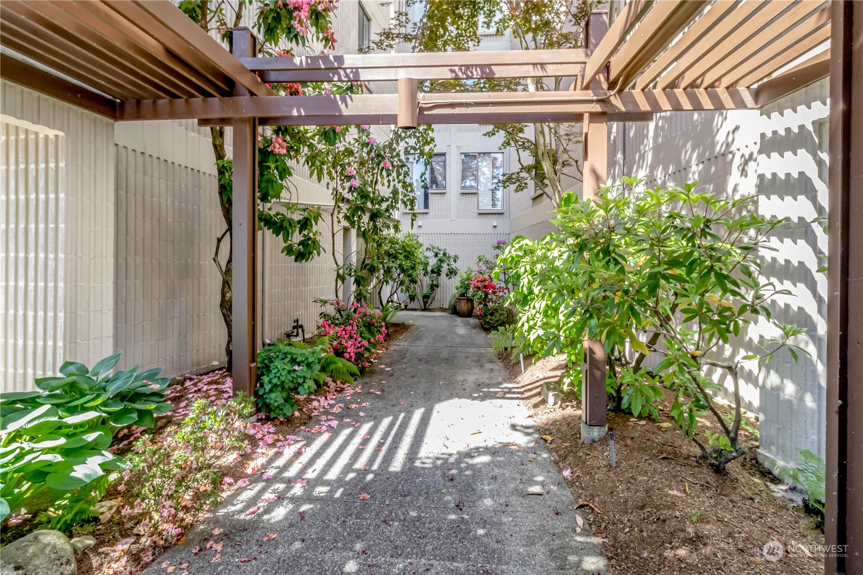 8001 Sand Point Way Northeast, Unit C22 Seattle, WA 98115 - Photo 22 of 27 a view of a potted plant in front of a house