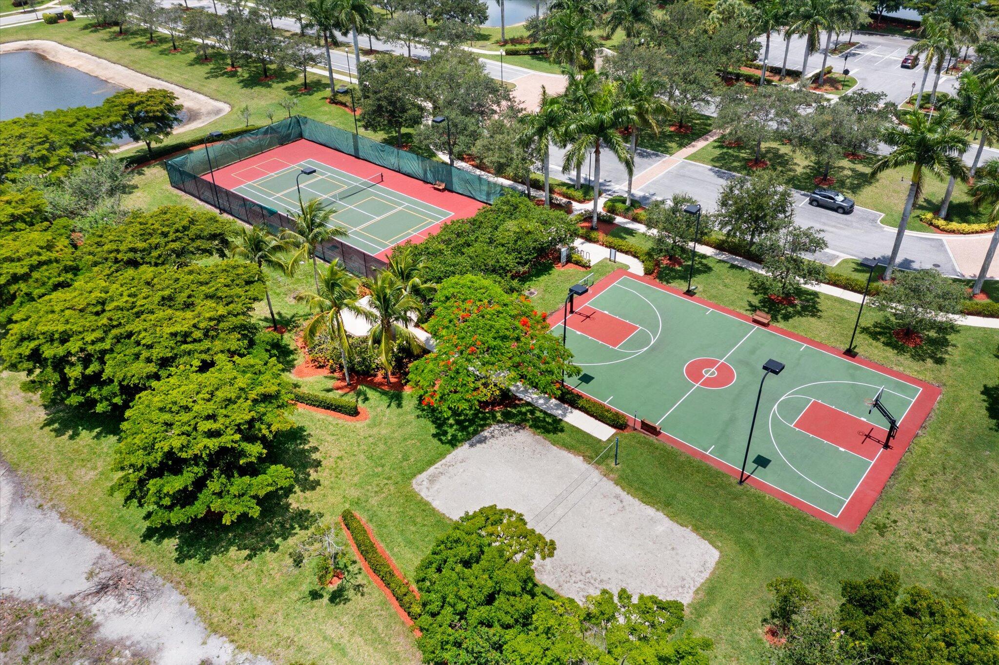 2930 Bellarosa Circle Royal Palm Beach, FL 33411 - Photo 32 of 36 an aerial view of a multi story parking space