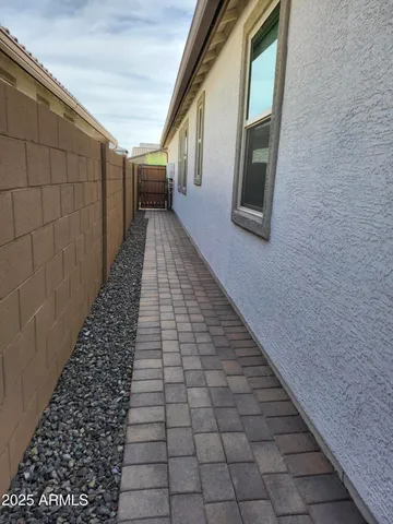 a entryway of a house