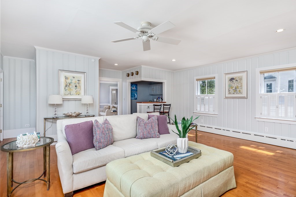 3 Lattimer Street Marblehead, MA 01945 - Photo 20 of 42 a living room with furniture and a large window