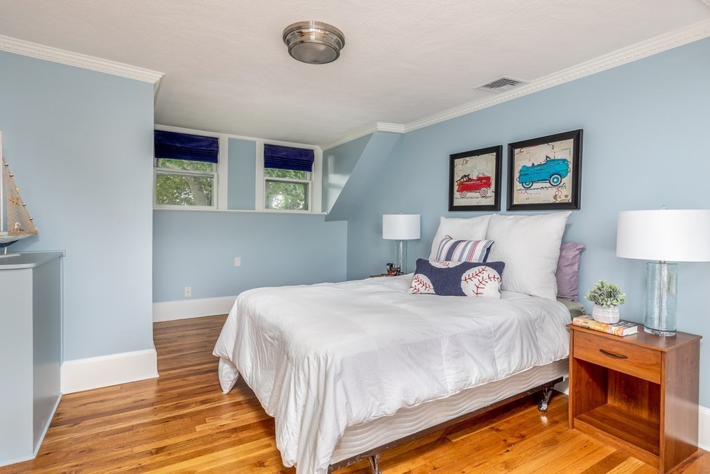 3 Lattimer Street Marblehead, MA 01945 - Photo 32 of 42 a bedroom with bed and a window