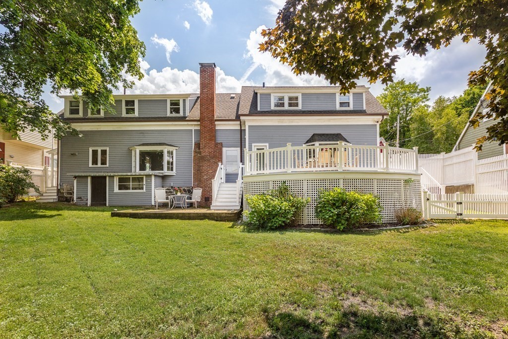 3 Lattimer Street Marblehead, MA 01945 - Photo 39 of 42 a front view of a house with garden