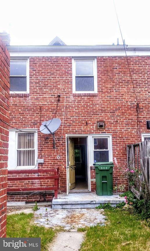 1653 Shadyside Road Baltimore, MD 21218 - Photo 2 of 12 Exterior (Rear)