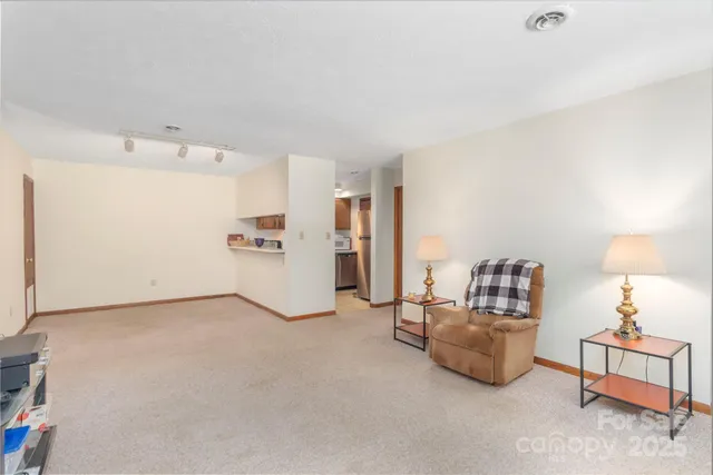 a view of a room with closet