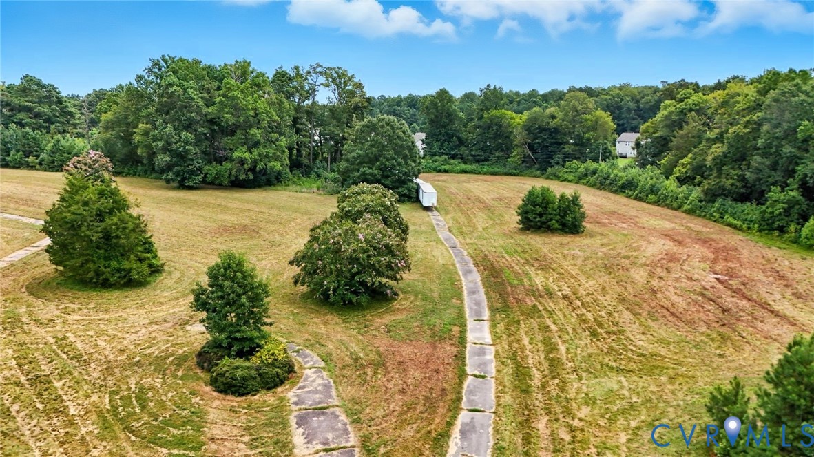 1100 Jordan Point Road Hopewell, VA 23860 - Photo 5 of 21 Aerial view of a heavily wooded area