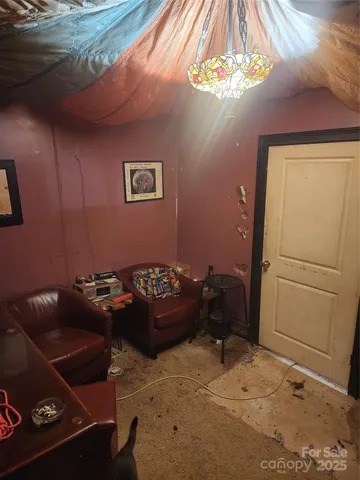 a view of a wooden deck