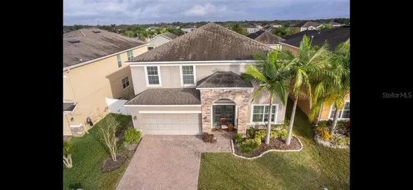 a view of house with outdoor space