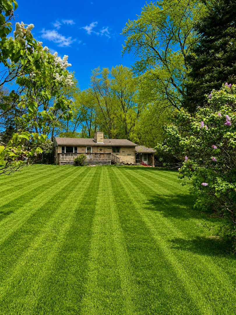 13980 Stonegate Road Wadsworth, IL 60083 - Photo 2 of 20 a view of yard with swimming pool and green space