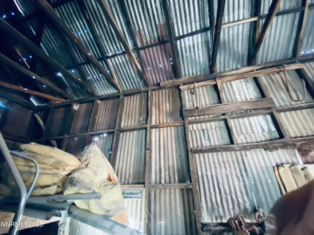 a view of balcony with wooden floor
