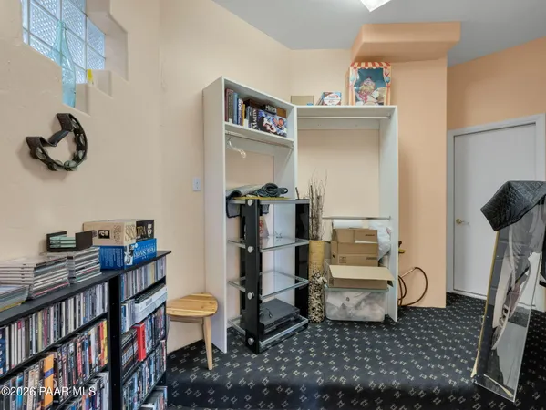 a view of a lake with a mountain