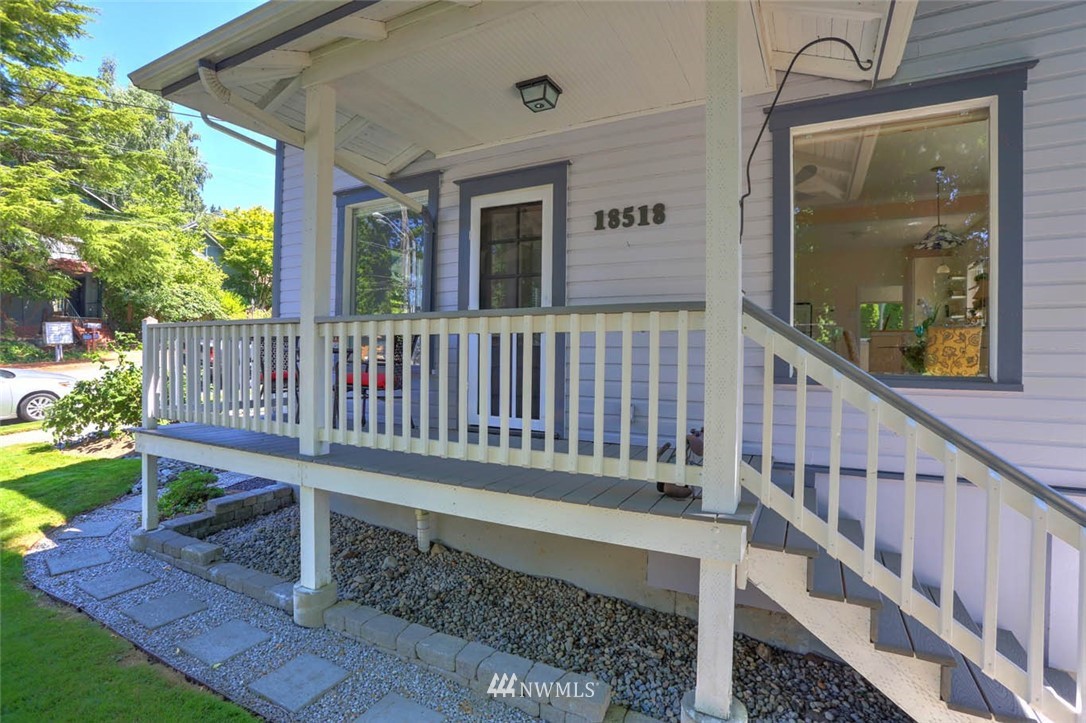 18518 103rd Avenue Northeast Bothell, WA 98011 - Photo 4 of 31 a view of a chair and table in the deck