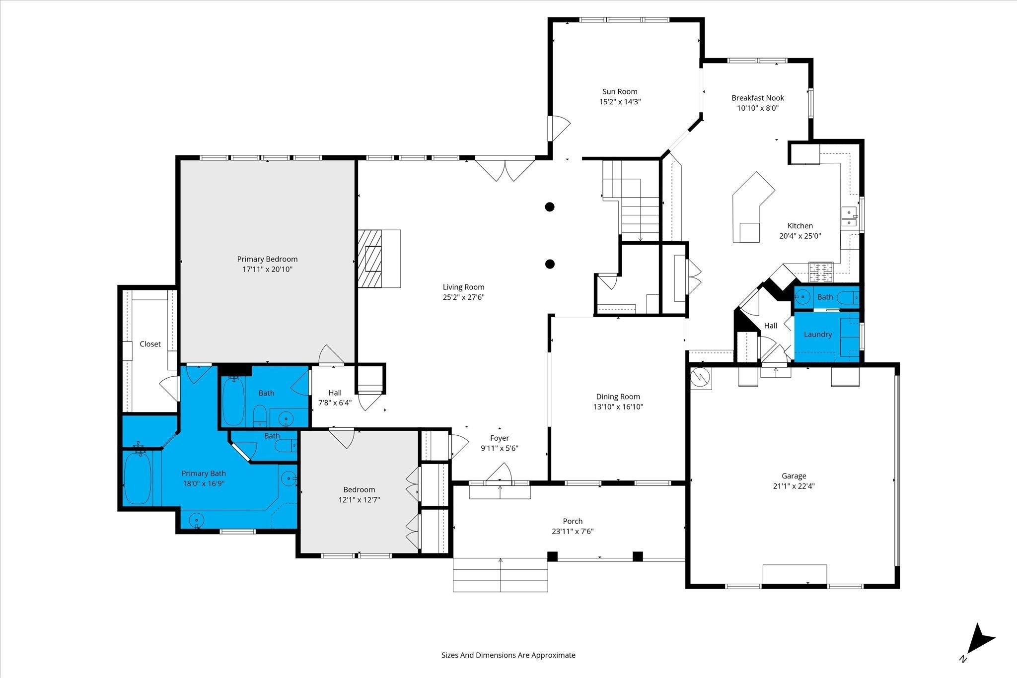 4851 Audubon Drive Mobile, AL 36619 - Photo 45 of 46 View of room layout