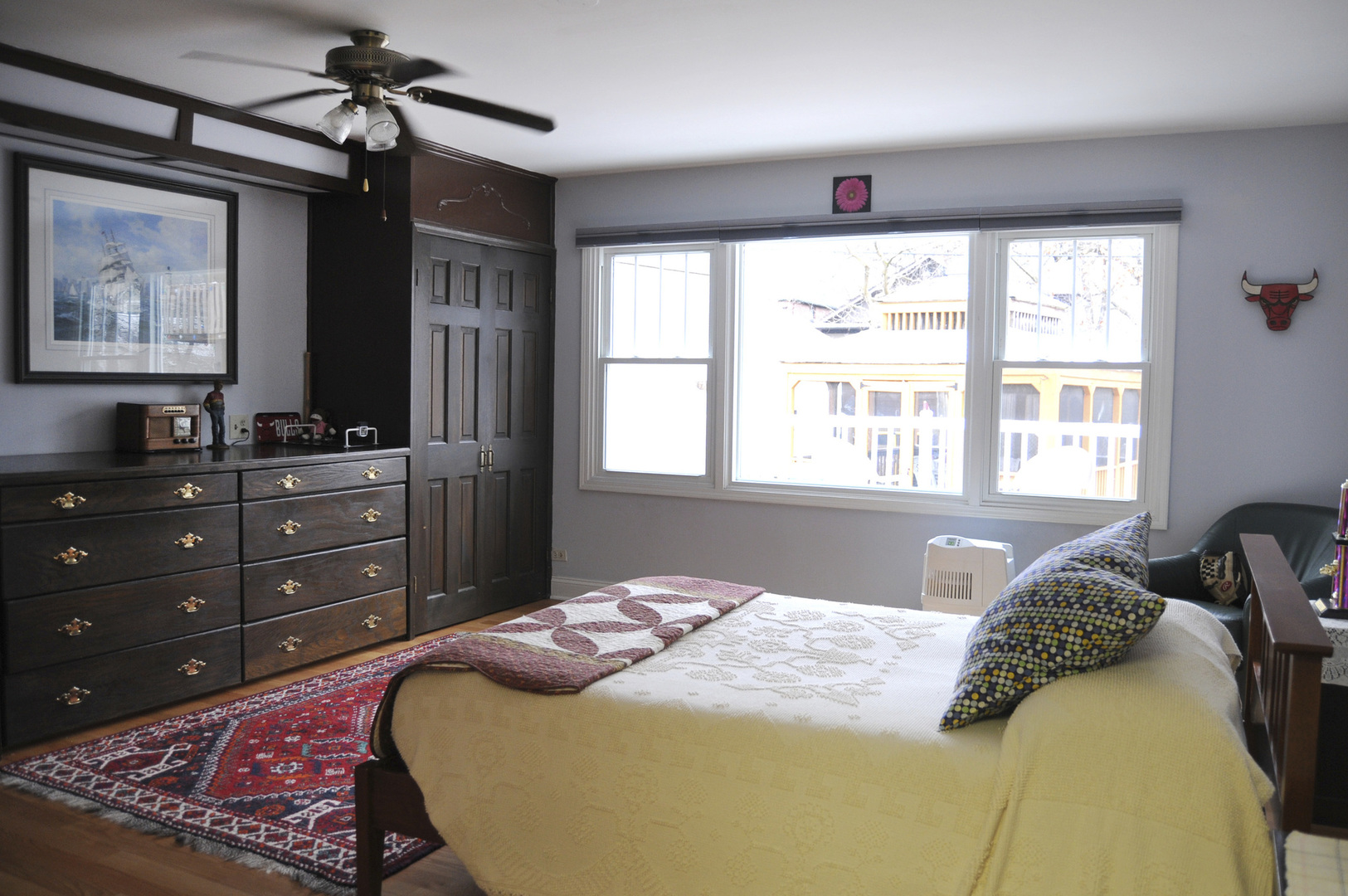 280 Fairbank Road Riverside, IL 60546 - Photo 12 of 33 a bedroom with a bed a dresser next to a window
