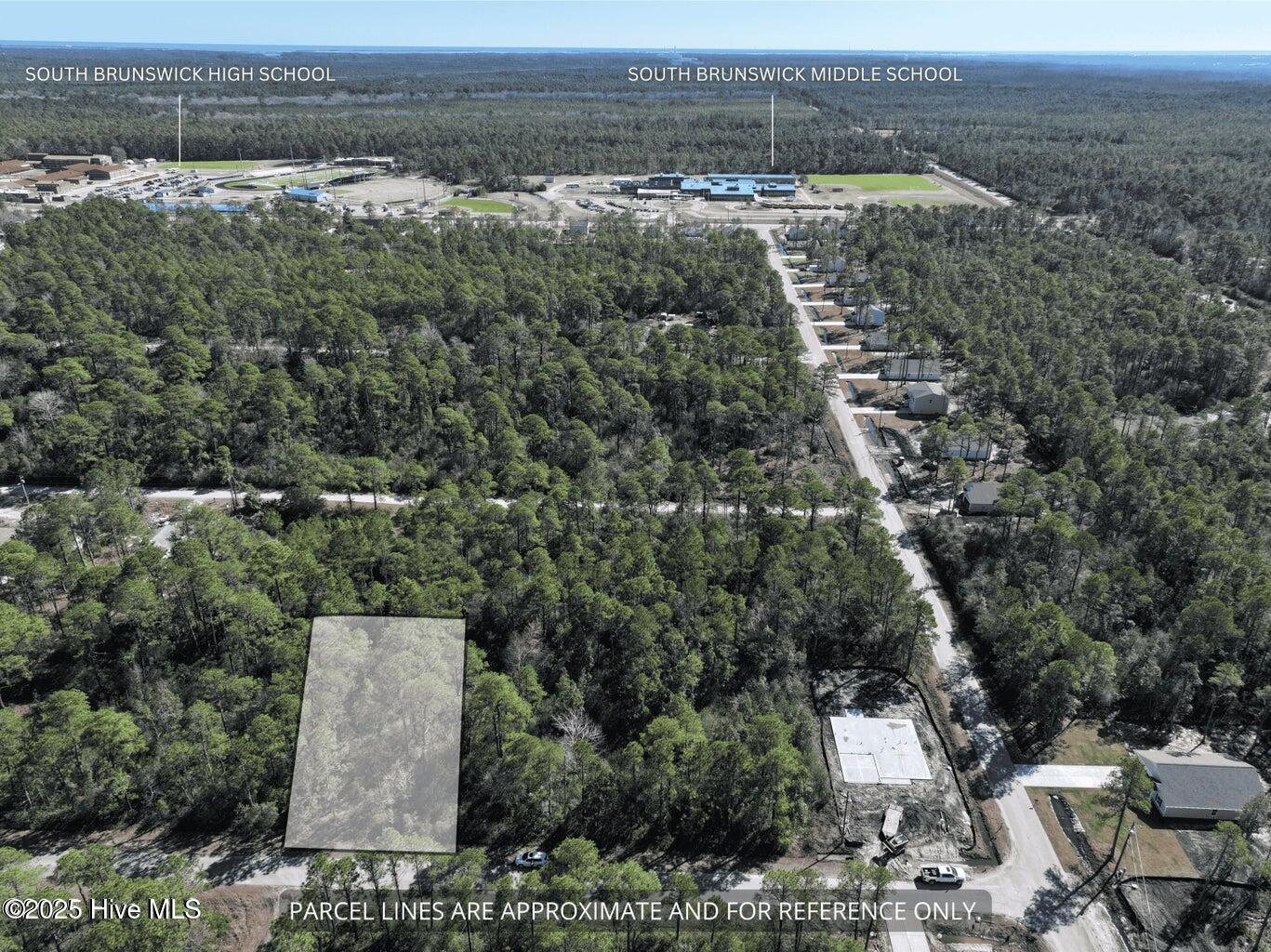 130 Charlestown Road Boiling Spring Lakes, NC 28461 - Photo 1 of 3 overhead