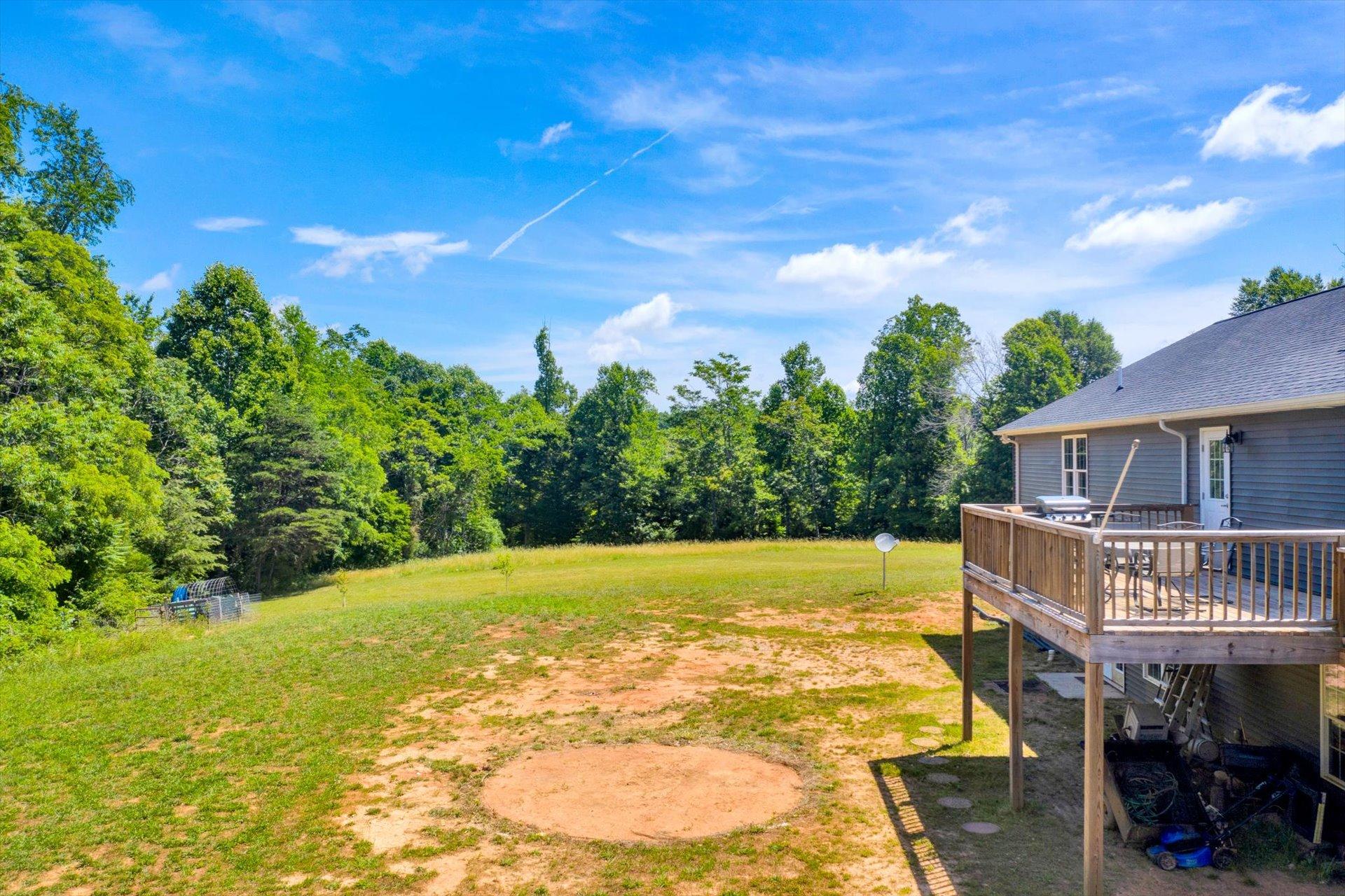 3294 Ayers Road Moneta, VA 24121 - Photo 27 of 41 a view of a swimming pool with a deck