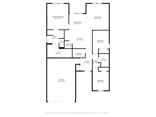 a picture of floor plan