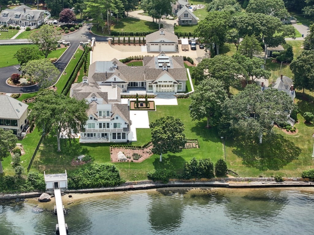 46 Winship Avenue Wareham, MA 02571 - Photo 1 of 42 an aerial view of house with yard swimming pool and outdoor seating