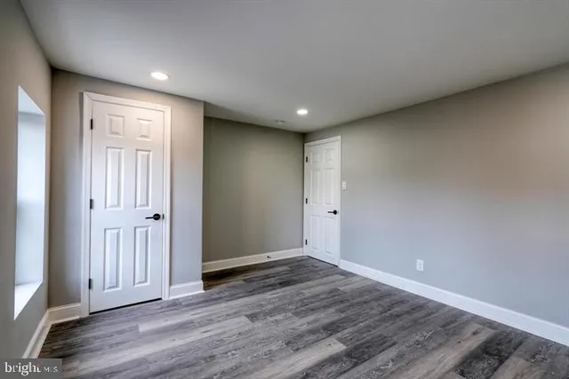 a view of empty room