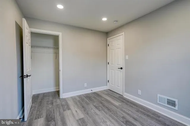 wooden floor in an empty room