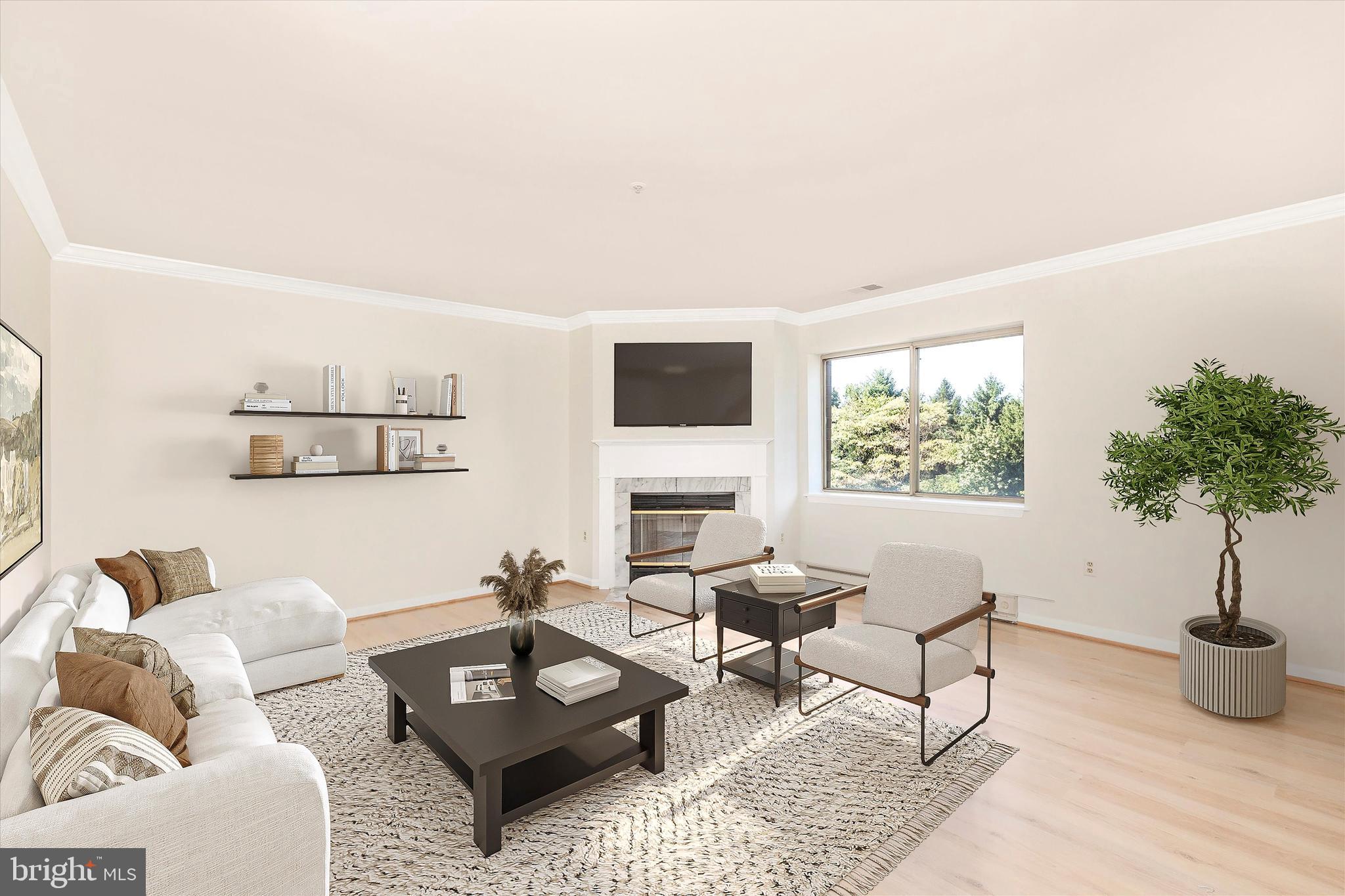 104 Mercer Court, Unit 131B Frederick, MD 21701 - Photo 2 of 62 virtually staged family room