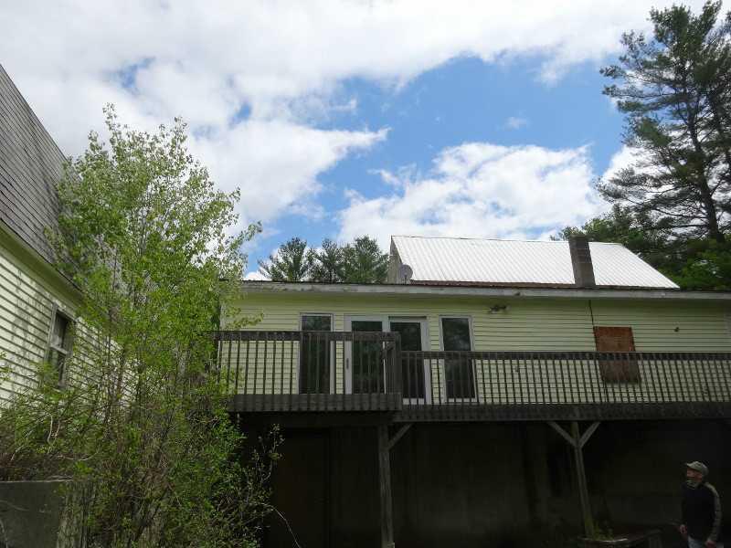 110 Gore Road Oxford, ME 04270 - Photo 17 of 34 Exterior Back. Deck off back