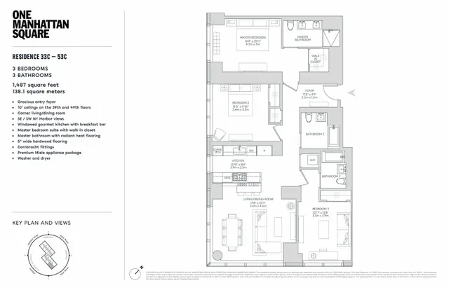 $3,780,000 | 252 South Street, Unit 68C | Two Bridges