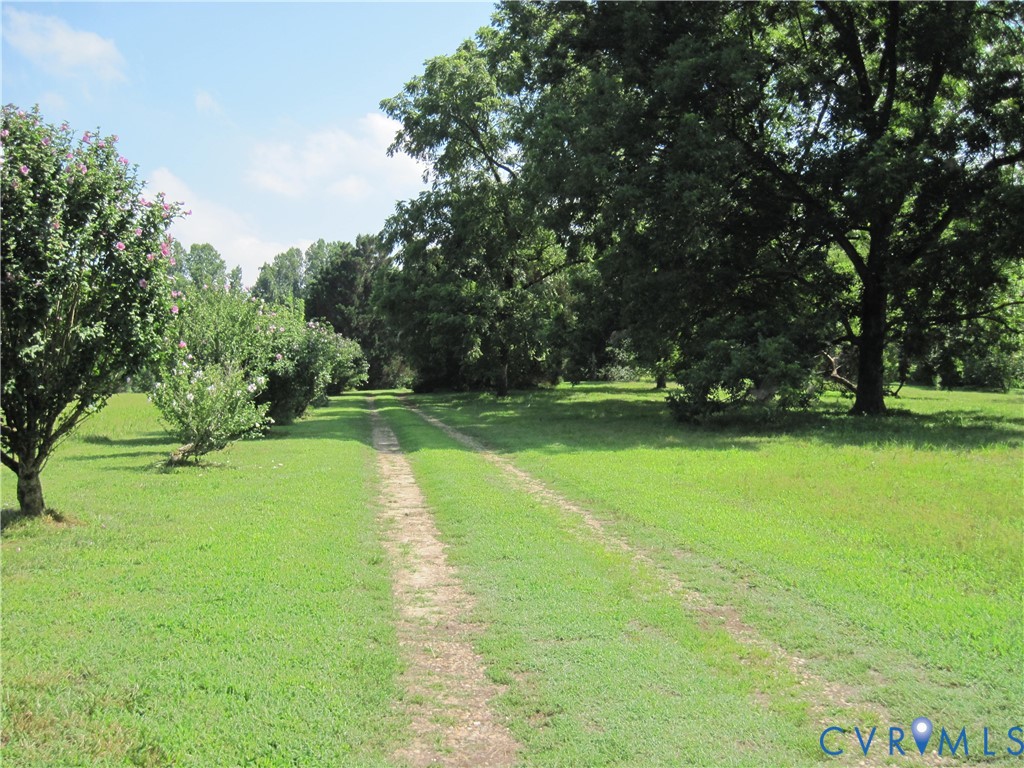 4301 Old Nottingham Road Quinton, VA 23141 - Photo 5 of 9 Expansive grassy area featuring a visible dirt pat