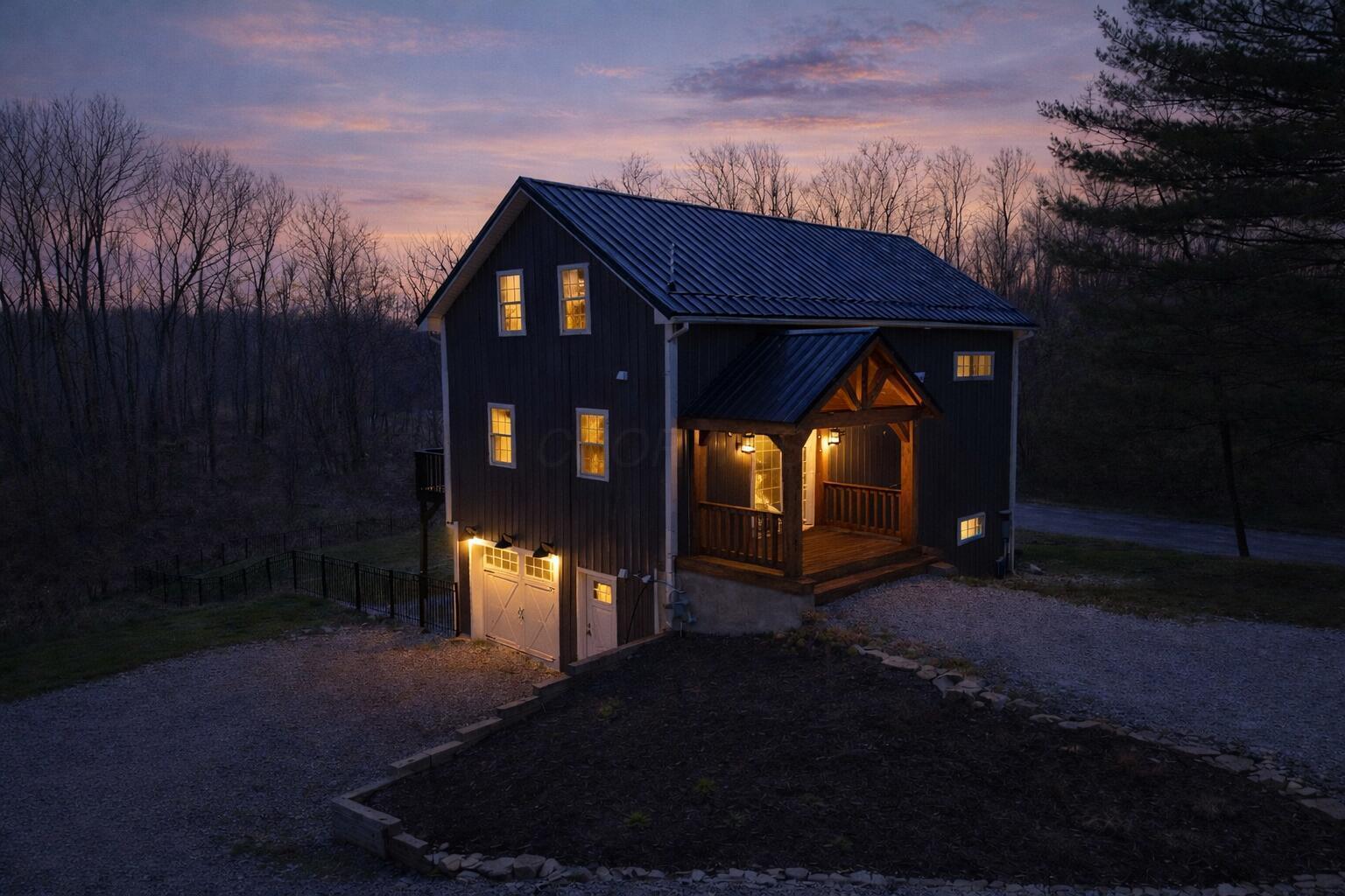 735 Berry Road Howard, OH 43028 - Photo 49 of 60 Twilight picture