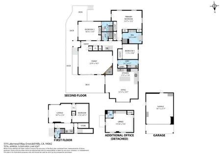 $4,080,000 | 519 Lakemead Way, Redwood City, CA 94062