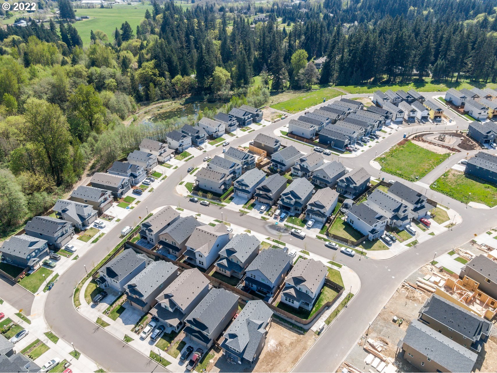 1146 South Quail Run Place Ridgefield, WA 98642 - Photo 6 of 32 an aerial view of residential house with outdoor space