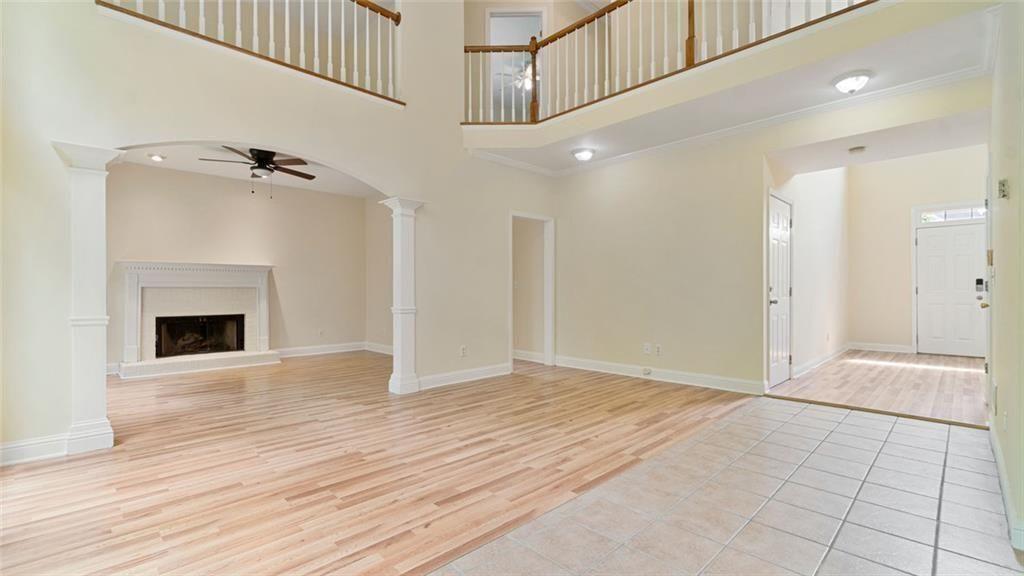 4612 Springside Court Southwest Mableton, GA 30126 - Photo 6 of 40 a view of an empty room with a fireplace