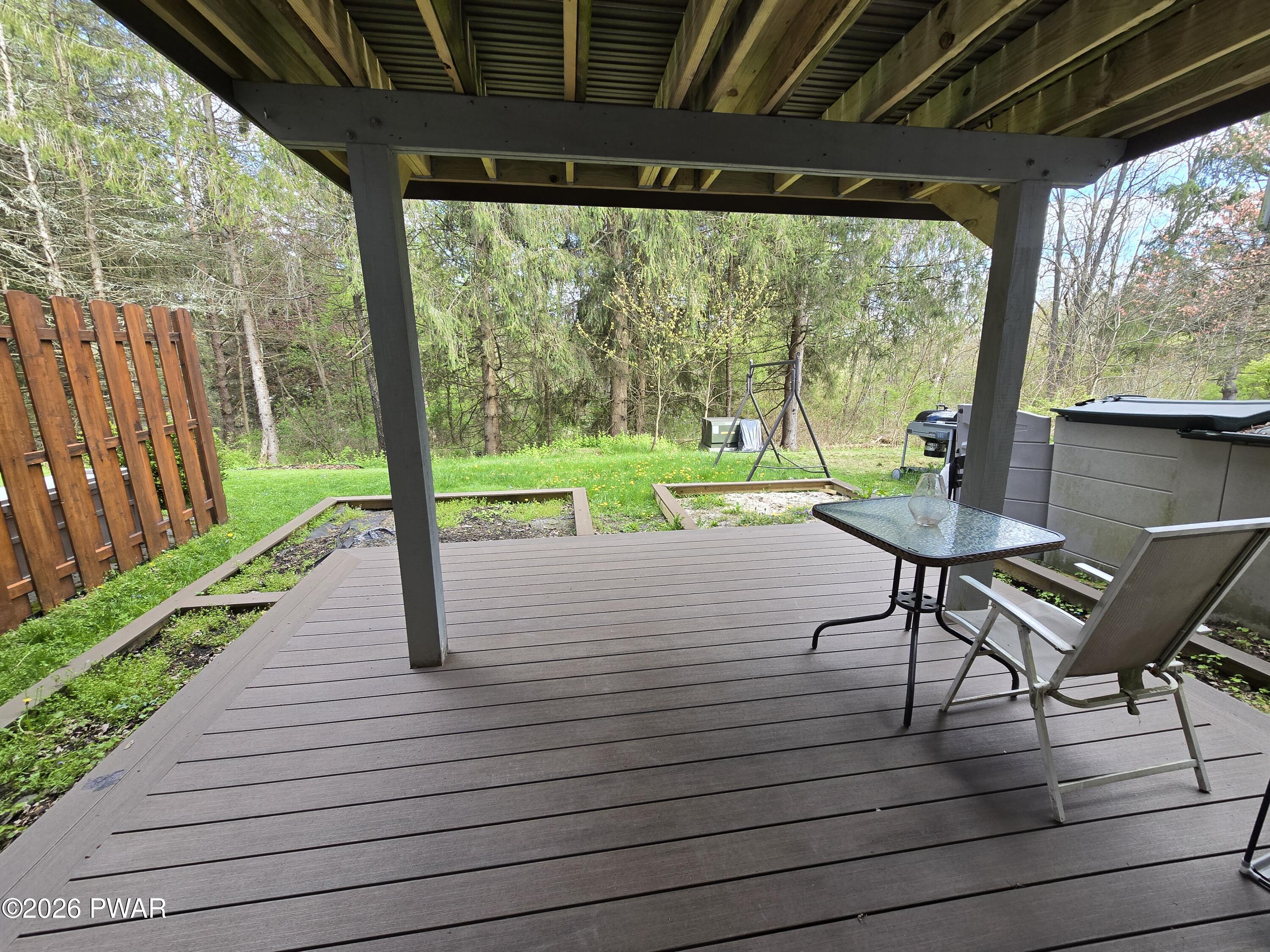 107 Keystone Hls Road, Unit 404 Factoryville, PA 18419 - Photo 7 of 23 a view of outdoor space with seating