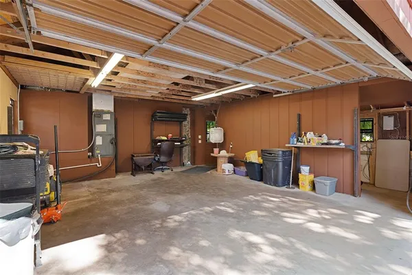 a view of a green field