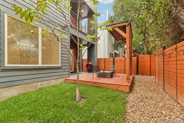 a view of living room area with green space