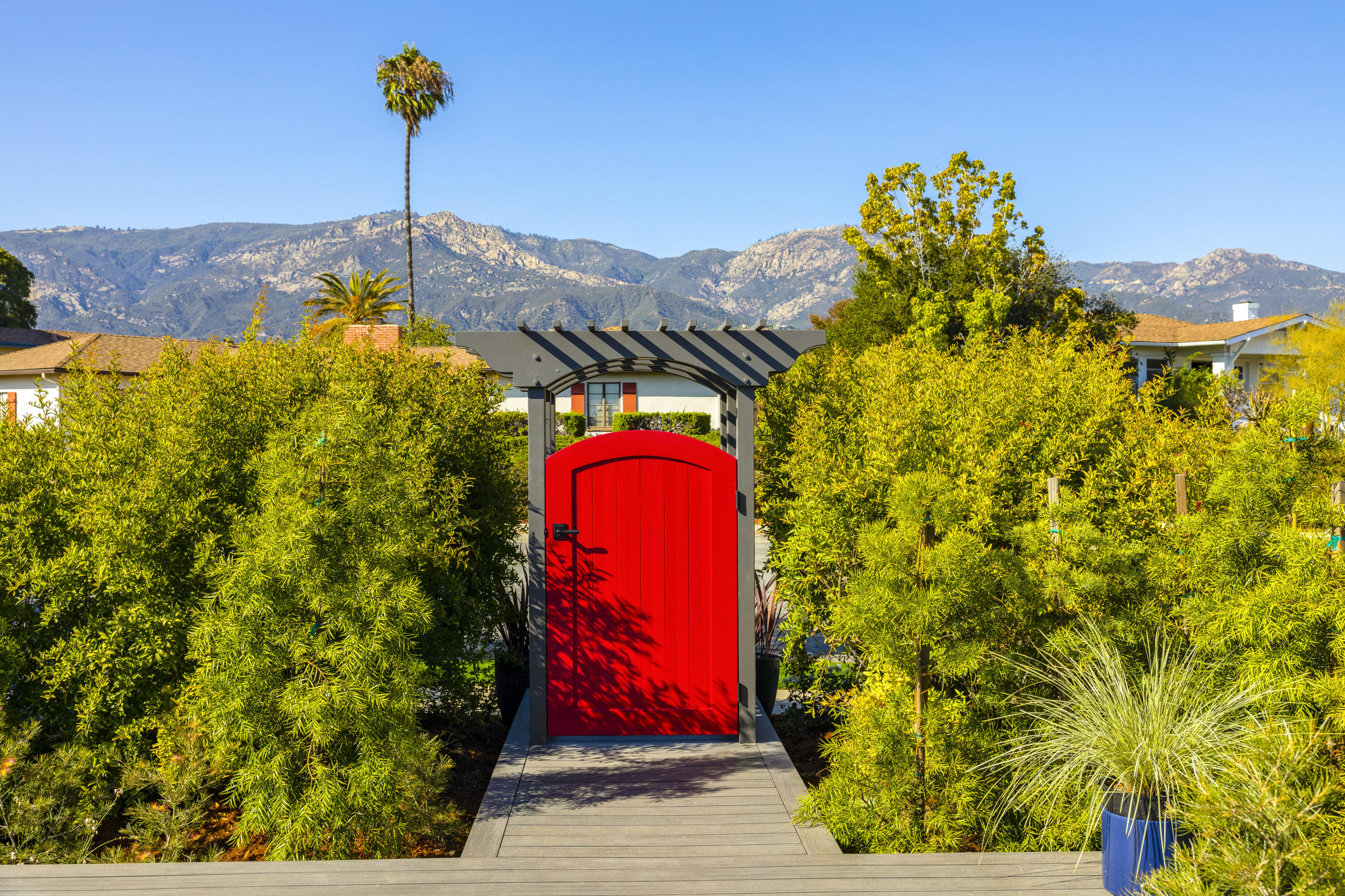 3007 Serena Road Santa Barbara, CA 93105 - Photo 1 of 1 Front Deck Gate