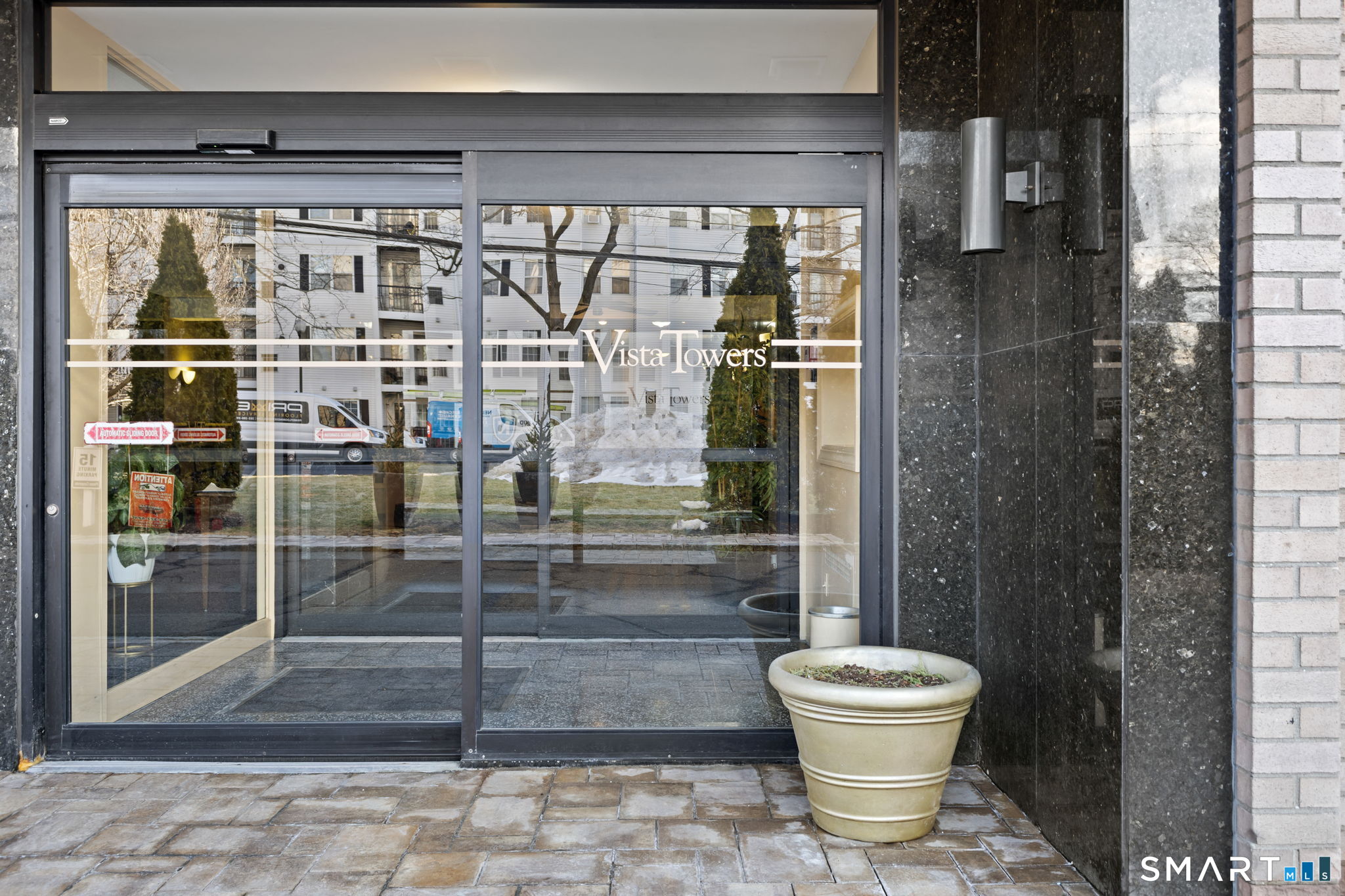 65 Glenbrook Road, Unit 6C Stamford, CT 06902 - Photo 2 of 26 Building Entrance